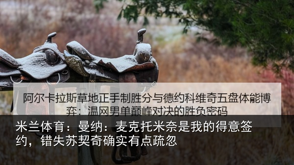 米兰体育：曼纳：麦克托米奈是我的得意签约，错失苏契奇确实有点疏忽